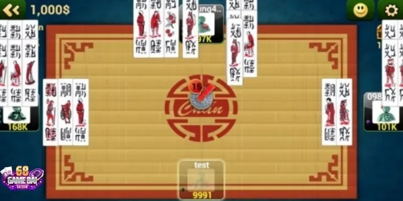 Bàn chơi game bài Chắn cực kỳ vui