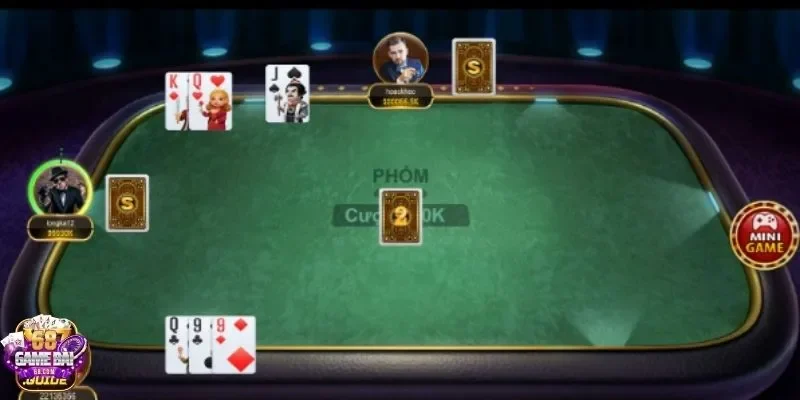 Tham gia đánh bài trực tiếp với bạn bè 68gamebai