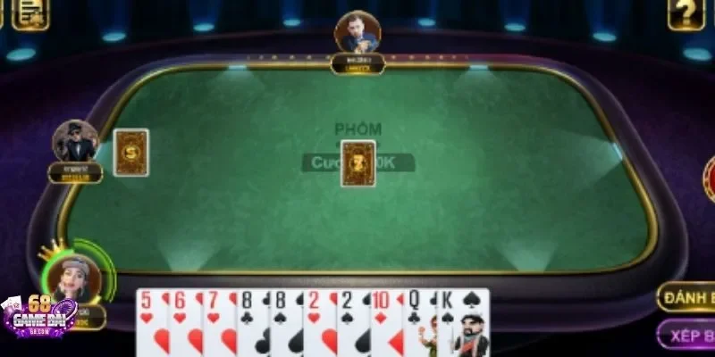 Thử chơi bàn cược Phỏm tại 68gamebai