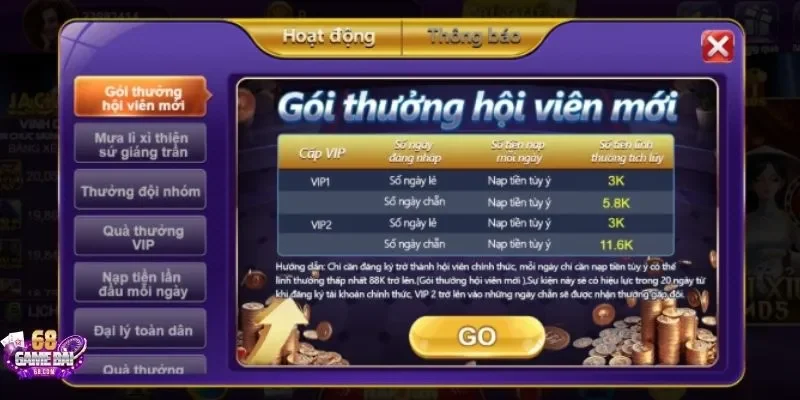 68 game bài hướng dẫn đăng nhập chơi game cực chi tiết