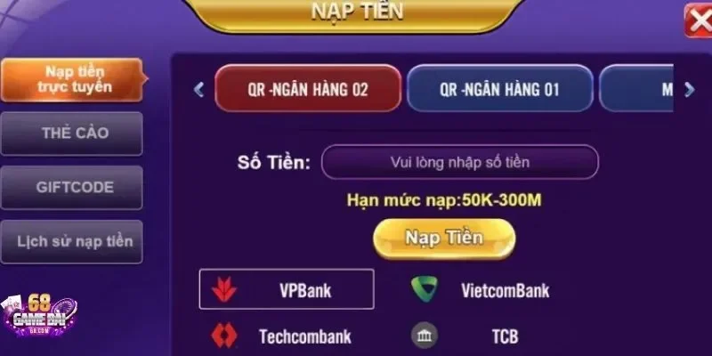 Đăng ký 68gamebai nhận ngay 68K miễn phí