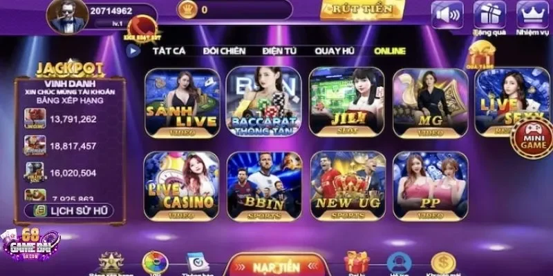 Nhập đúng thông tin khi tạo tài khoản tại 68gamebai