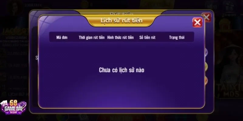 Rút tiền thắng thưởng nhanh gọn, an toàn cùng 68 game bài